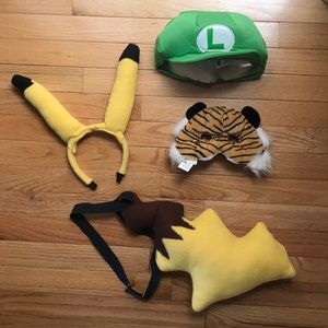 Luigi Hat / Pikachu / Animal Accessories